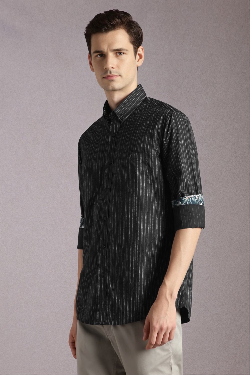 45160-men-black-stripe-full-sleeves-casual-shirt-black-1.webp
