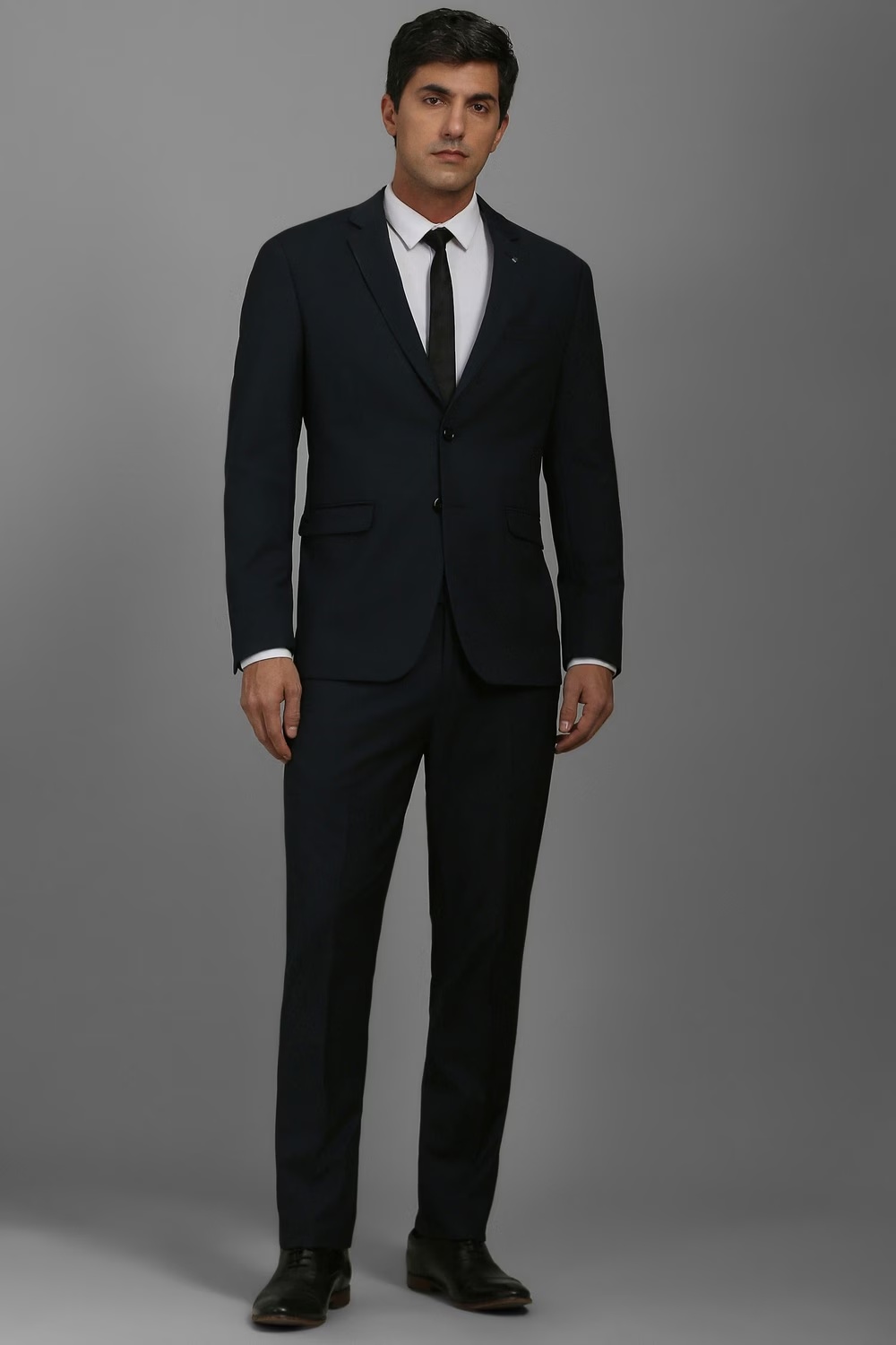 Men Navy Slim Fit Solid Formal Two Piece Suit-Navy 1 45988-men-navy-slim-fit-solid-formal-two-piece-suit-navy-1.jpg