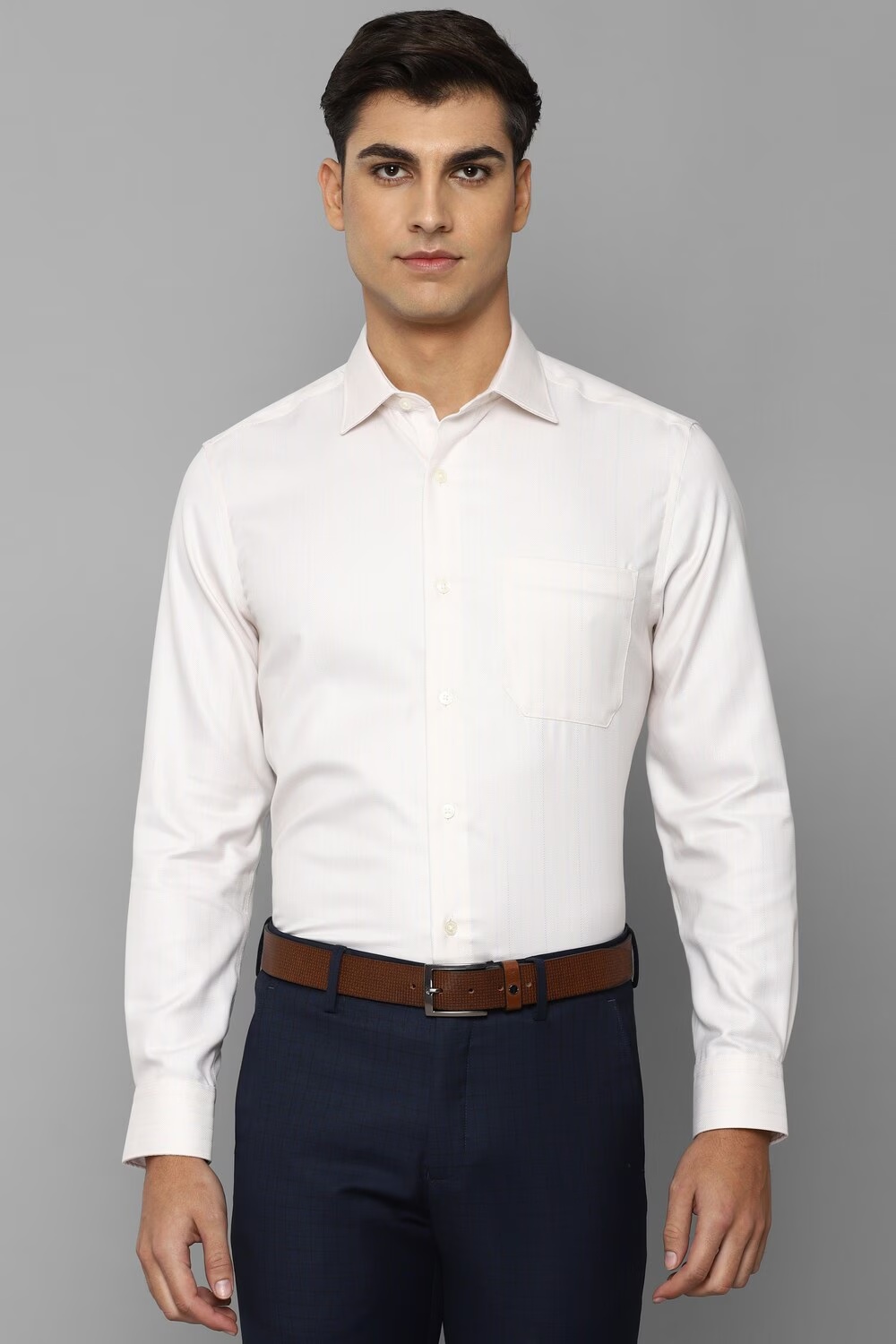 Men Cream Shirt-Cream