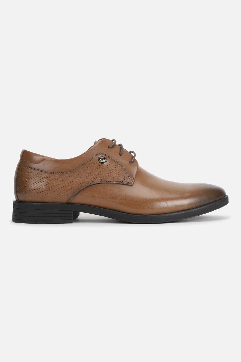 Men Handpainted Detail Oxford Leather Brown Lace Up Shoes-Brown 1 47388-men-handpainted-detail-oxford-leather-brown-lace-up-shoes-brown-1.jpg