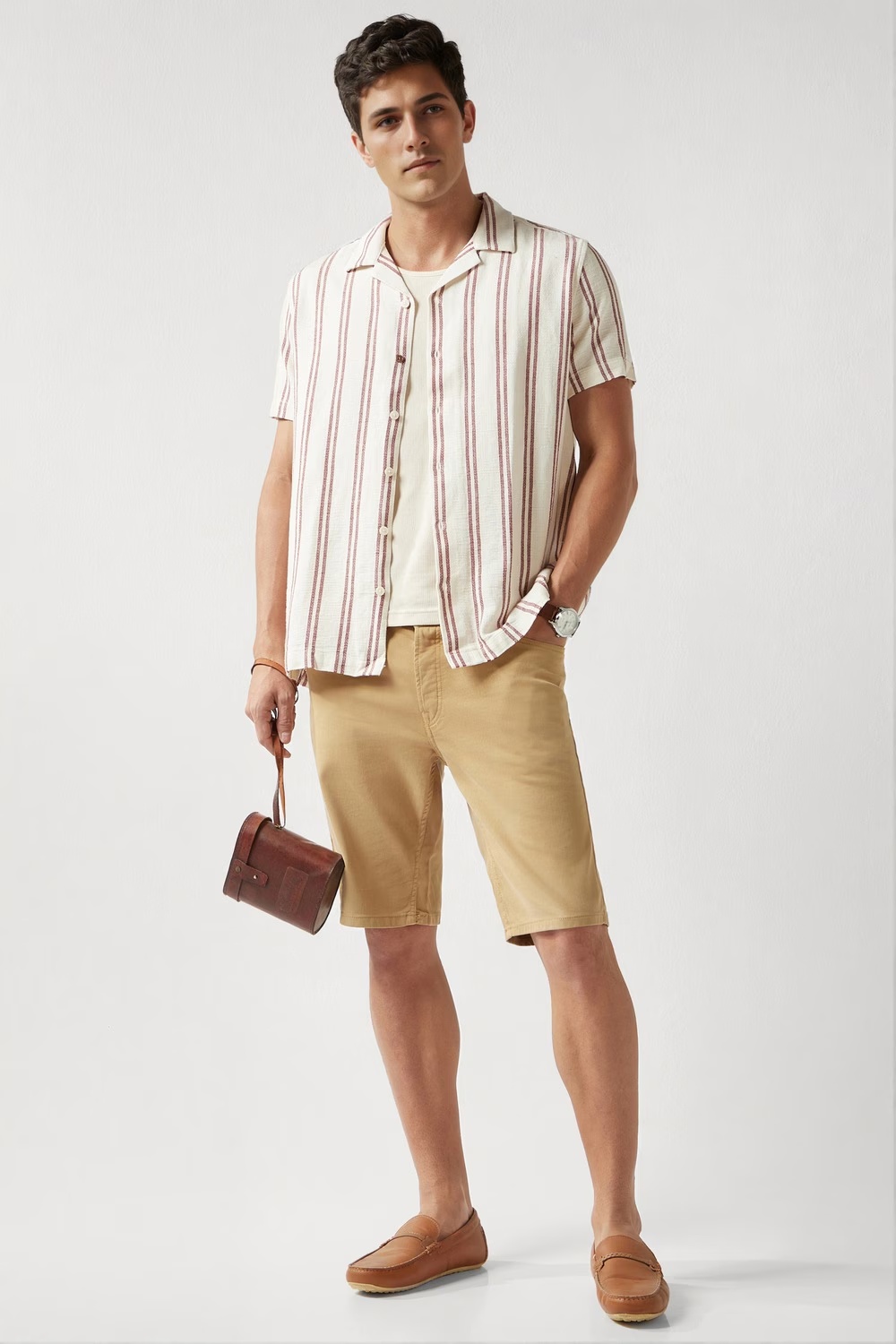 47629-men-cream-slim-fit-stripe-half-sleeves-casual-shirt-cream-1.webp