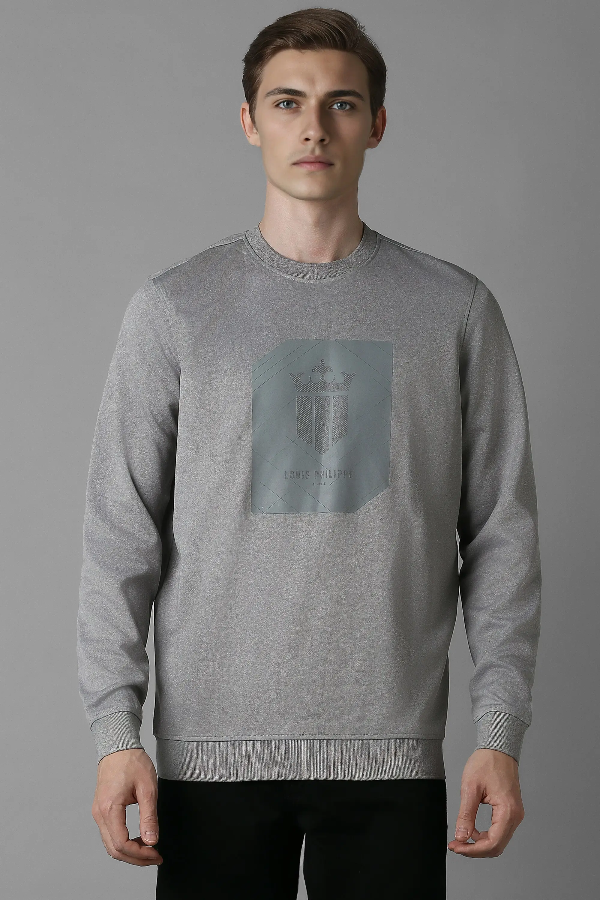 Men Casual Grey Print Sweatshirt-Grey 1 477-men-casual-grey-print-sweatshirt-grey-1.webp