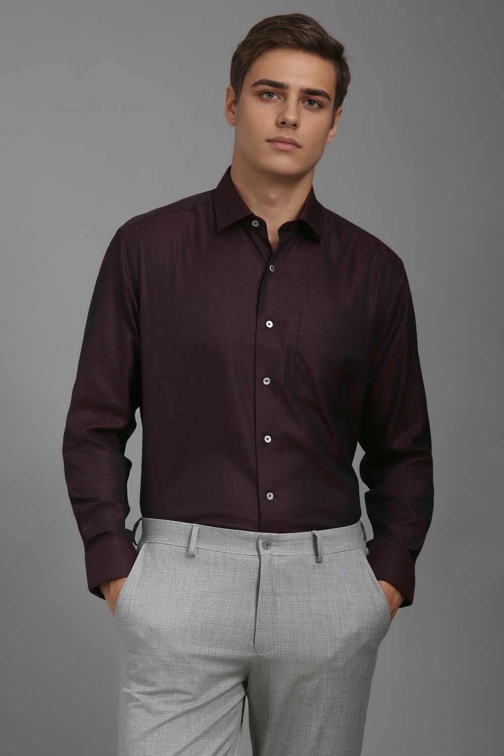 Men Purple Classic Fit Print Full Sleeves Formal Shirt-Purple 1 47761-men-purple-classic-fit-print-full-sleeves-formal-shirt-purple-1.jpg