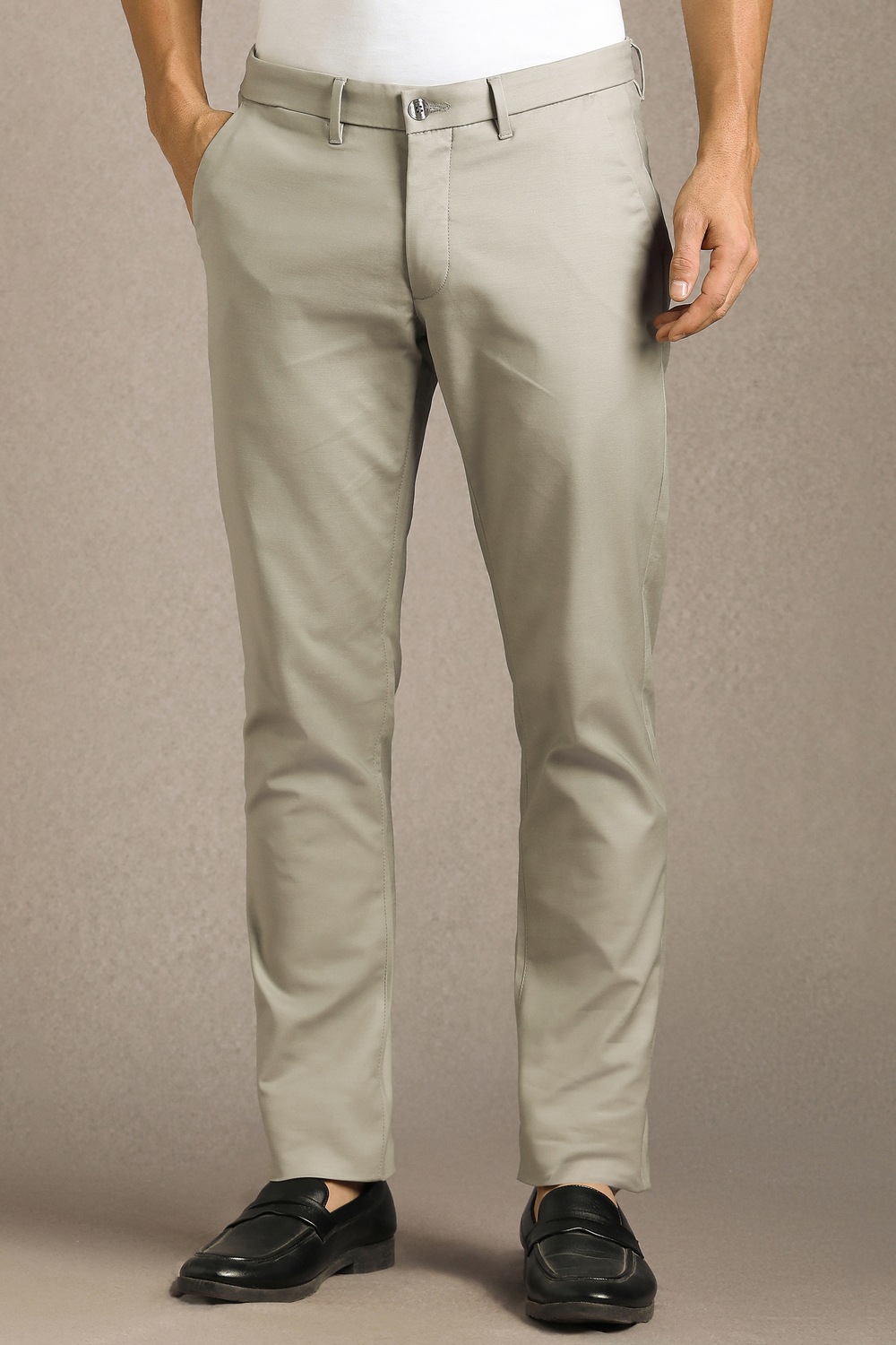 48567-men-olive-slim-fit-textured-flat-front-casual-trousers-olive-1.webp