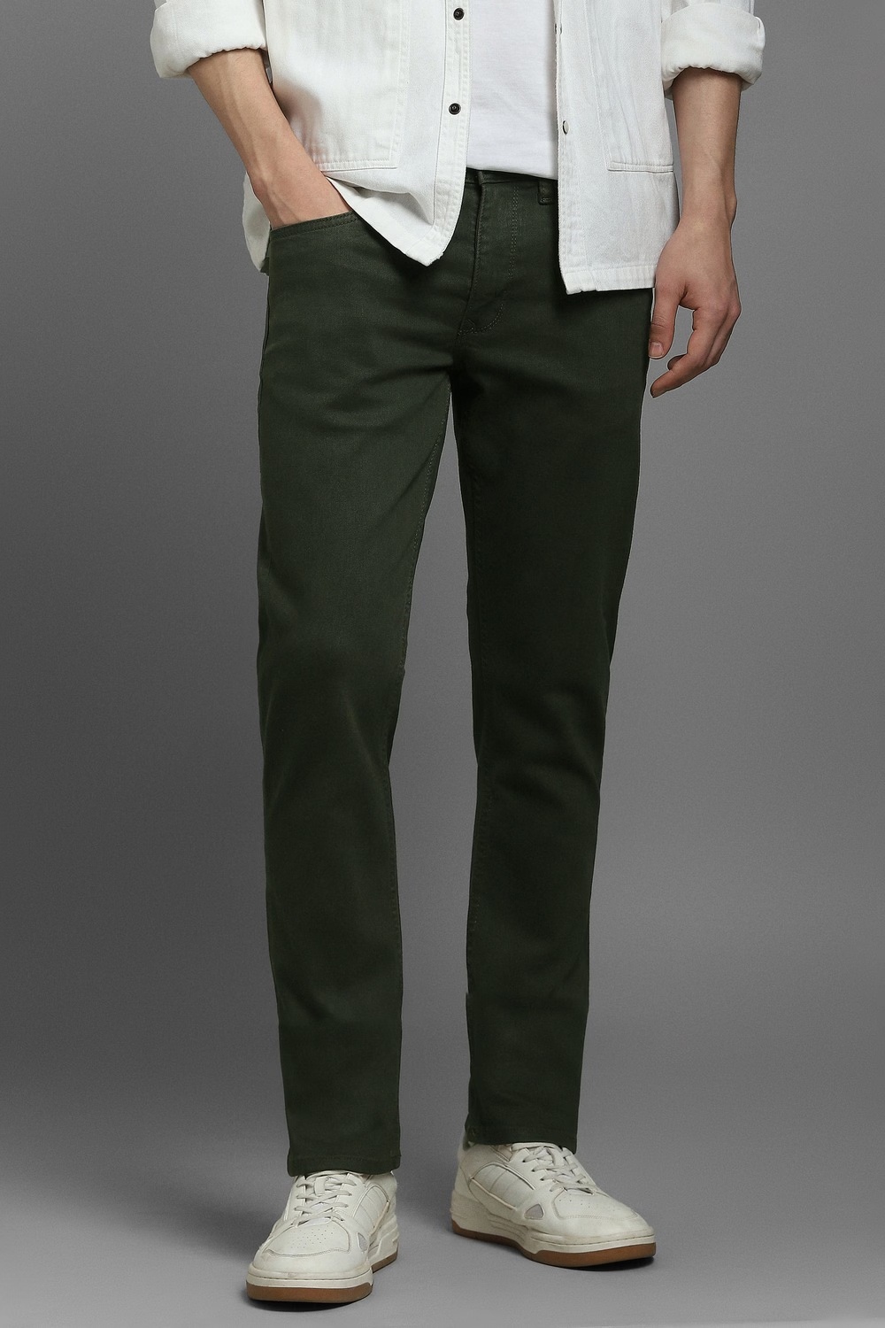 Men Green Dark Slim Fit Jeans-Green 1 48823-men-green-dark-slim-fit-jeans-green-1.jpg