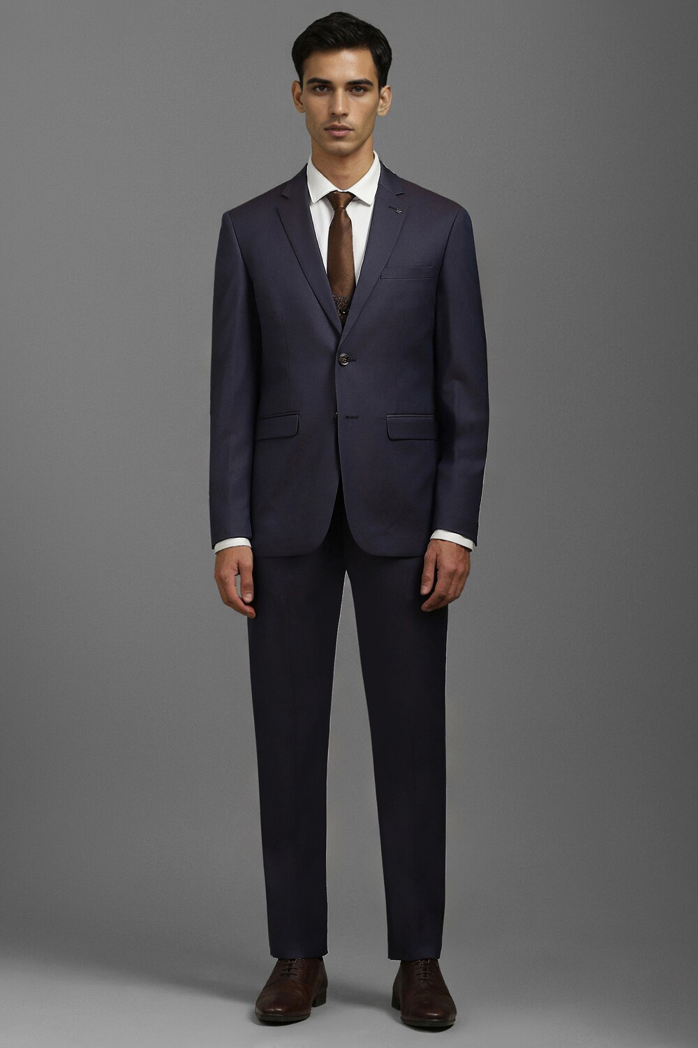Men Navy Slim Fit Textured Formal Three Piece Suit-Navy 1 4923-men-navy-slim-fit-textured-formal-three-piece-suit-navy-1.jpg