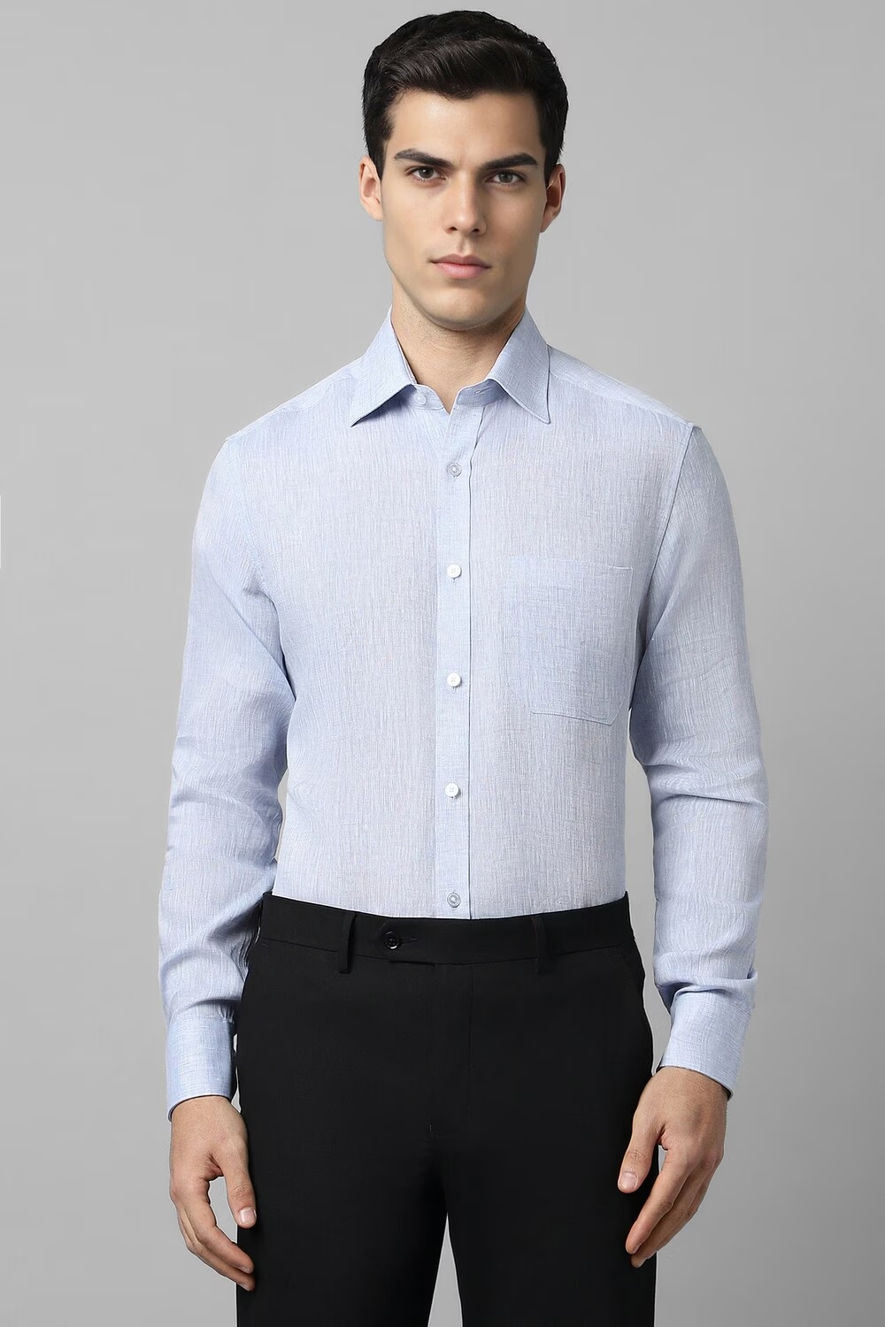 Men Blue Slim Fit Textured Full Sleeves Formal Shirt-Blue 1 4934-men-blue-slim-fit-textured-full-sleeves-formal-shirt-blue-1.jpg