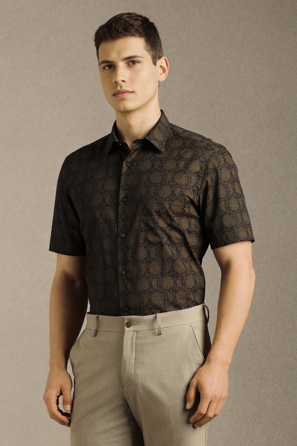 50096-men-brown-print-half-sleeves-formal-shirt-brown-1.jpg