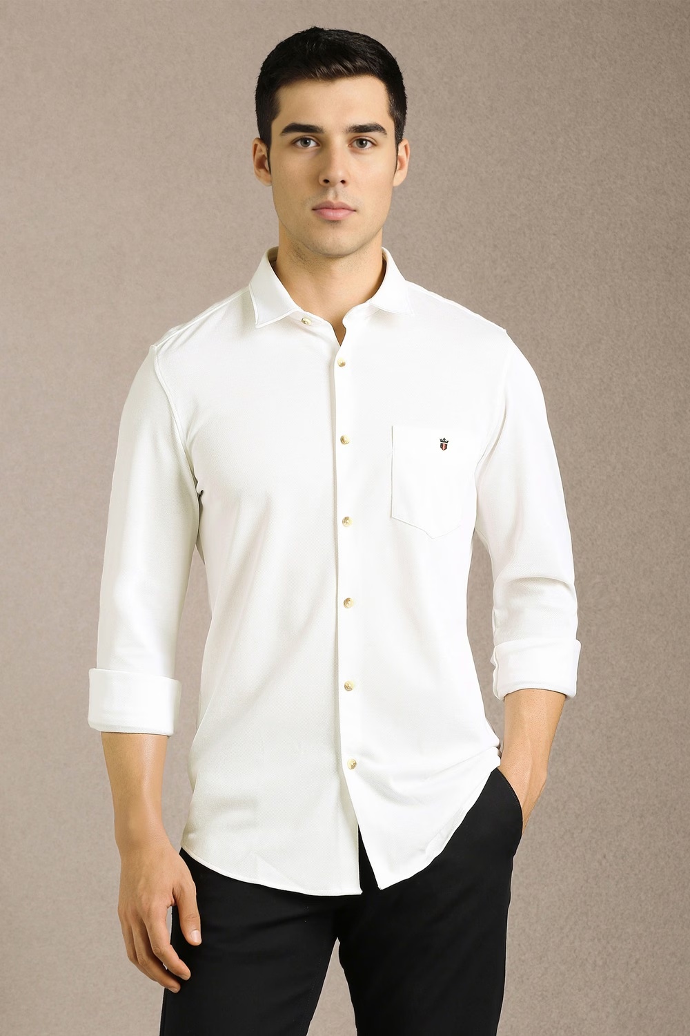 Men White Textured Full Sleeves Casual Shirt-White 1 50123-men-white-textured-full-sleeves-casual-shirt-white-1.jpg