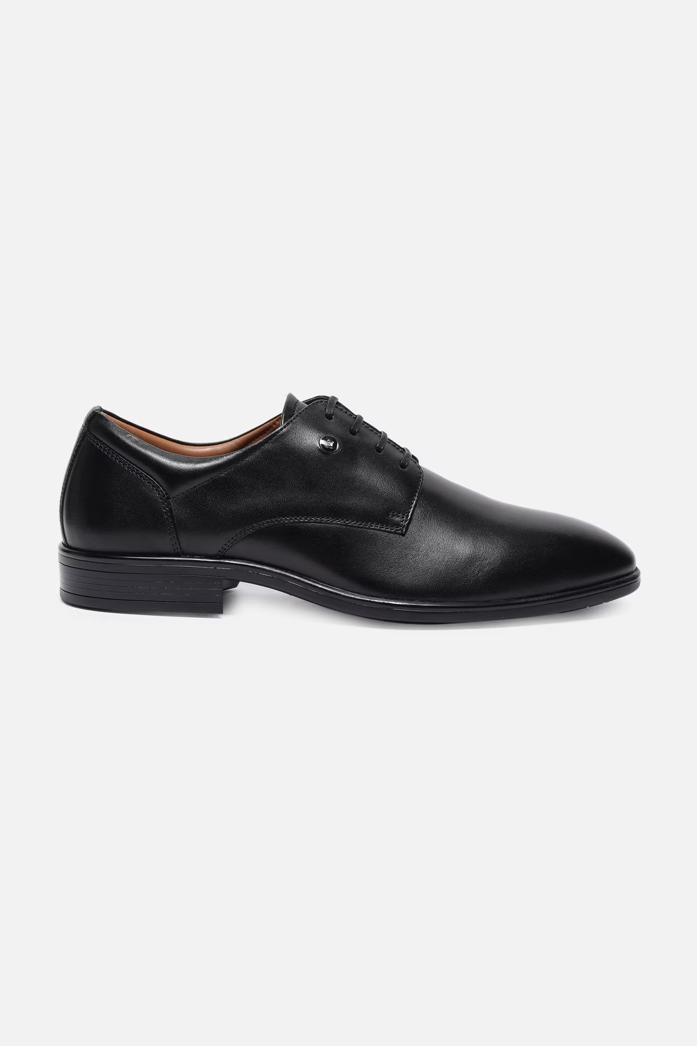 Men Classic Plain Toe Derby Leather Black Lace Up Shoes-Black 1 50925-men-classic-plain-toe-derby-leather-black-lace-up-shoes-black-1.jpg