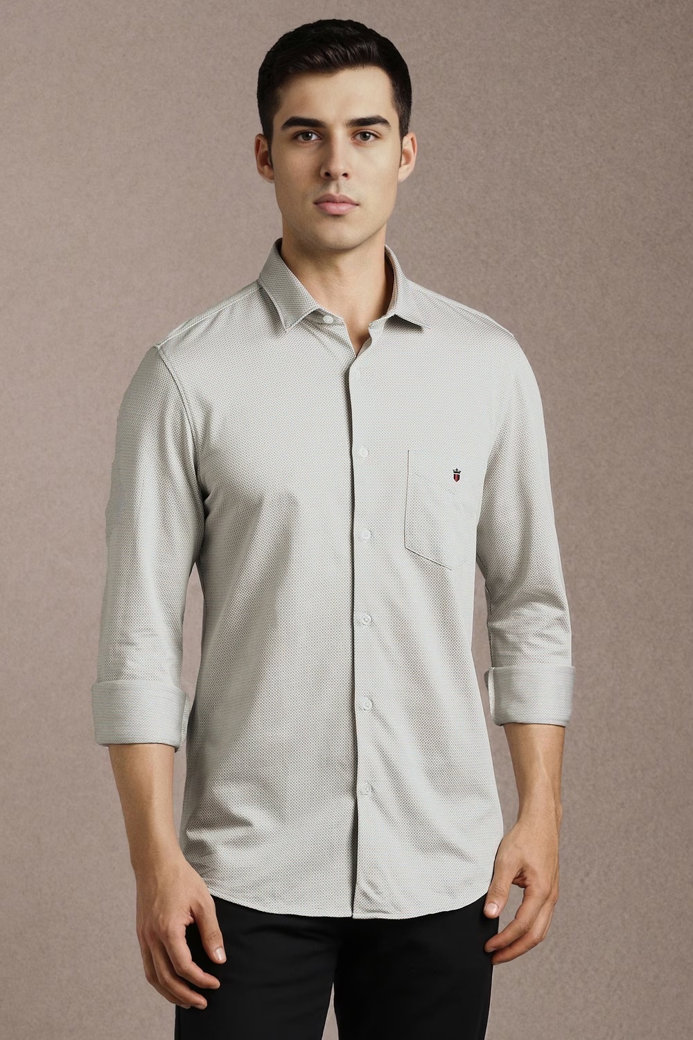 Men Multicolor Print Full Sleeves Casual Shirt-Multicolor