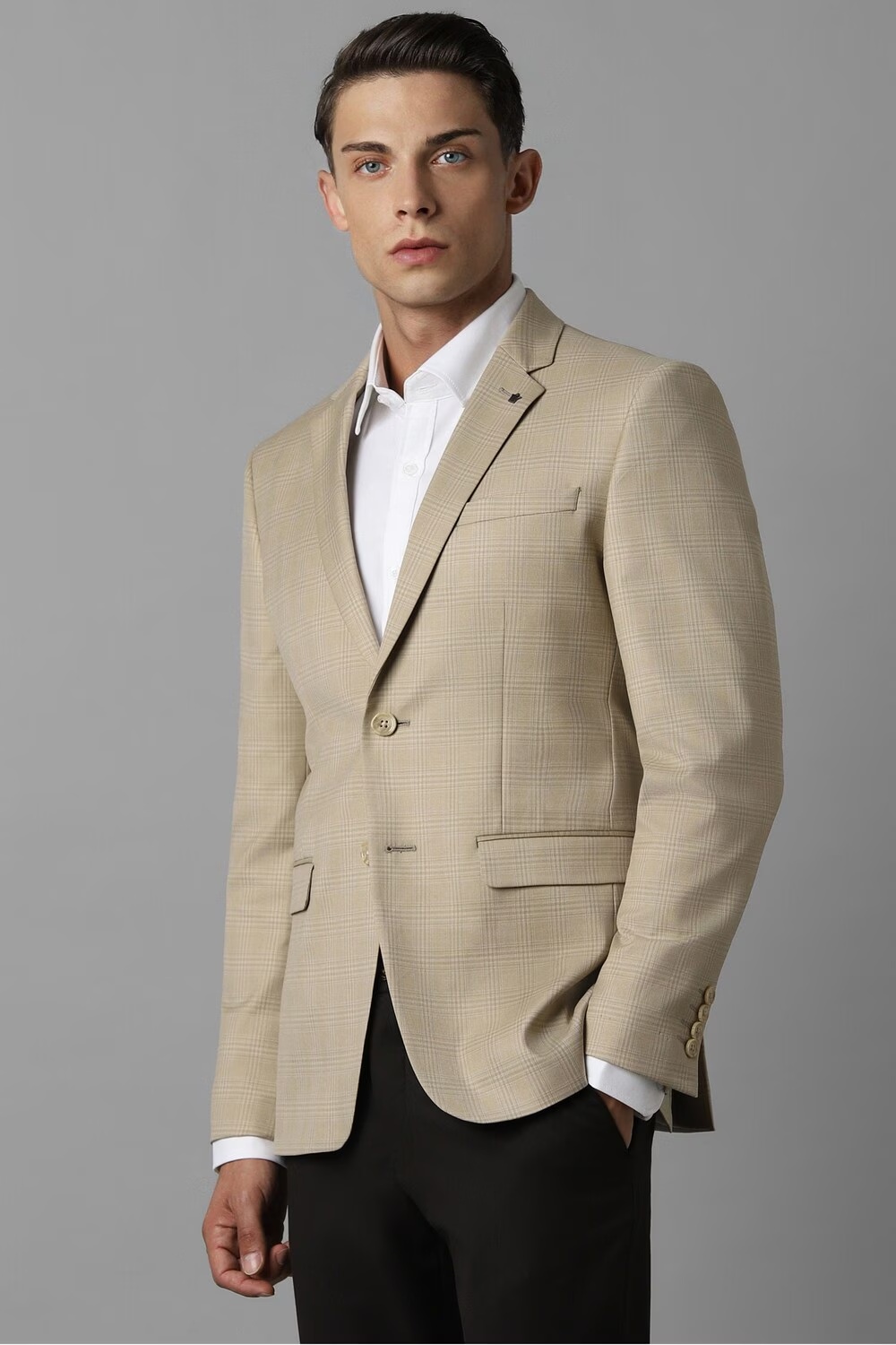 51921-men-khaki-slim-fit-check-formal-blazer-khaki-1.jpg