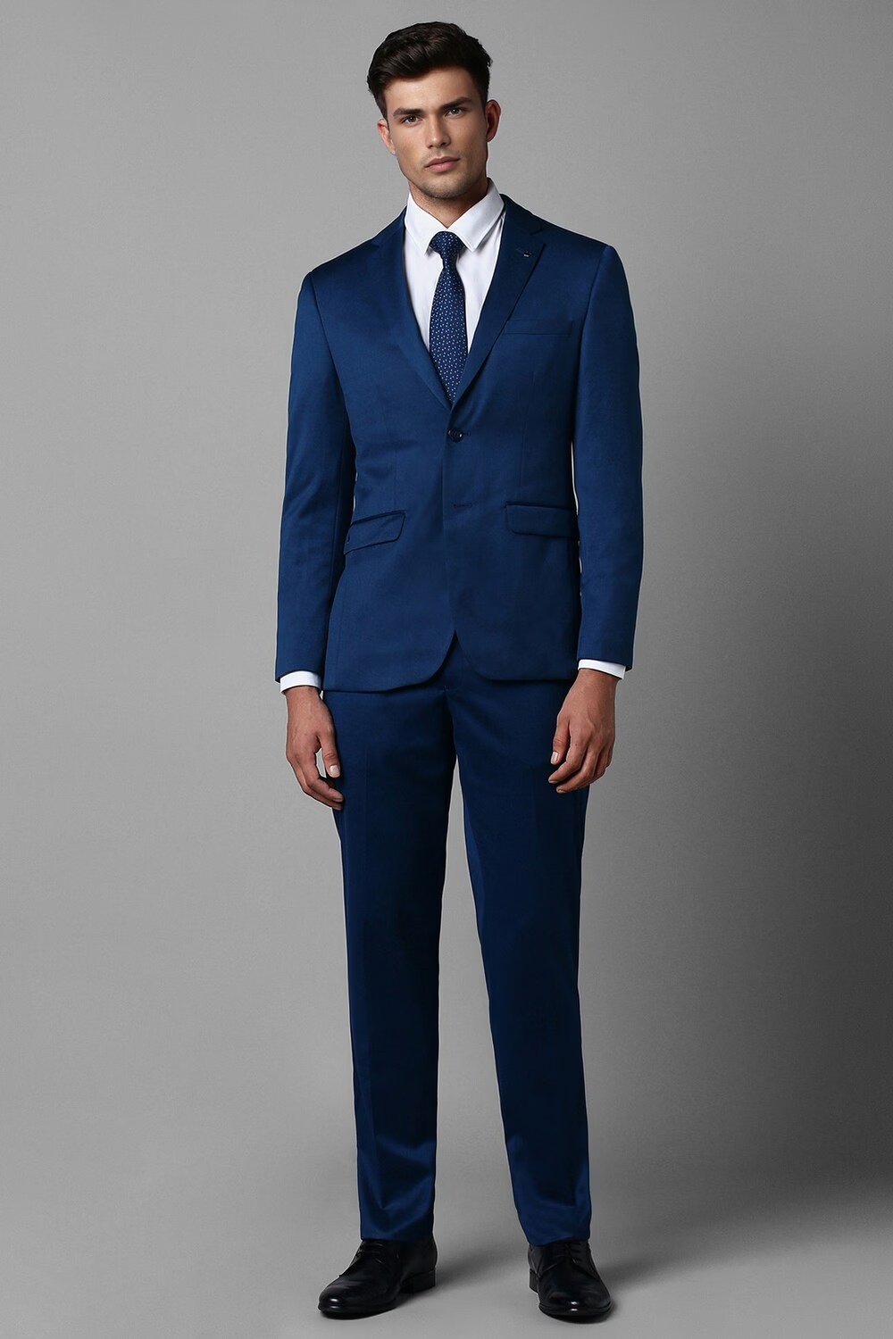 Men Navy Slim Fit Solid Formal Two Piece Suit-Navy 1 52801-men-navy-slim-fit-solid-formal-two-piece-suit-navy-1.jpg