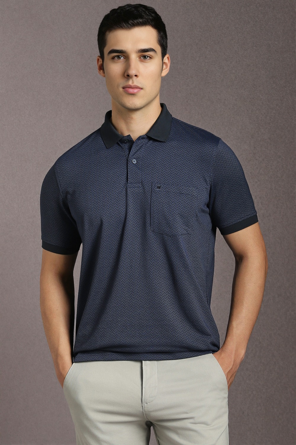 Men Navy Print Polo Neck T-shirt-Navy 12 53258-men-navy-print-polo-neck-t-shirt-navy-1.jpg