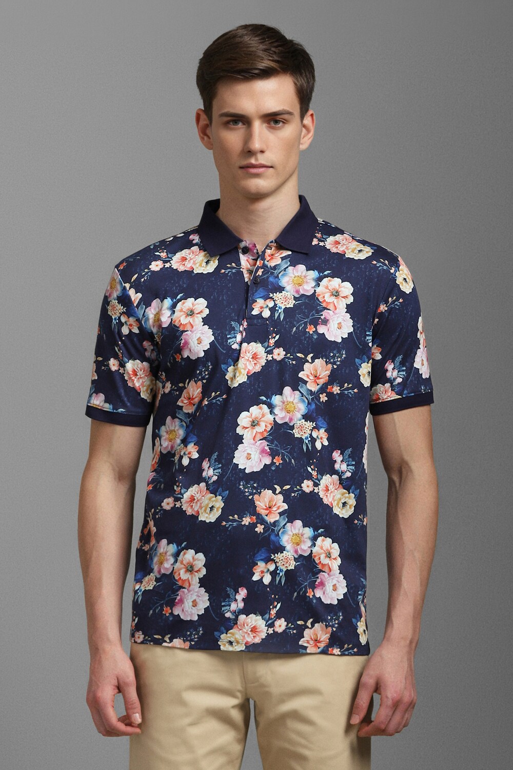 Men Navy Print Polo Neck T-shirt-Navy 11 53334-men-navy-print-polo-neck-t-shirt-navy-1.jpg