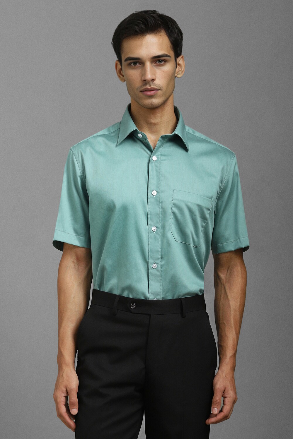 54342-men-green-classic-fit-textured-half-sleeves-formal-shirt-green-1.jpg