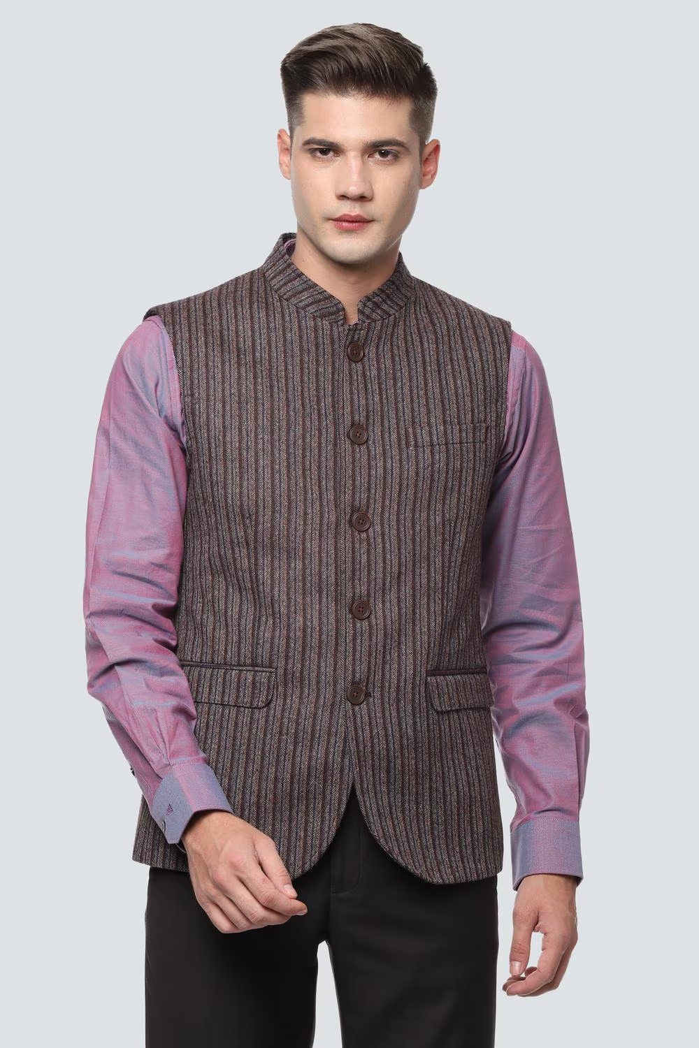 55463-men-brown-stripe-slim-fit-business-casual-nehru-jacket-brown-1.jpg