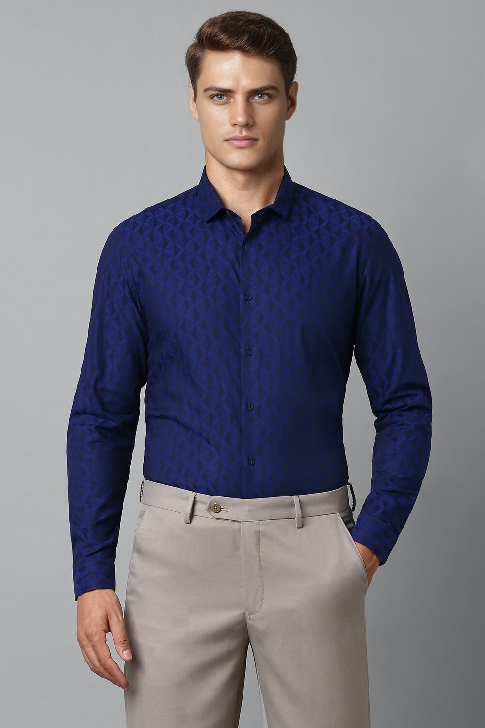 Men Blue Super Slim Fit Print Full Sleeves Casual Shirt-Blue 1 57192-men-blue-super-slim-fit-print-full-sleeves-casual-shirt-blue-1.jpg
