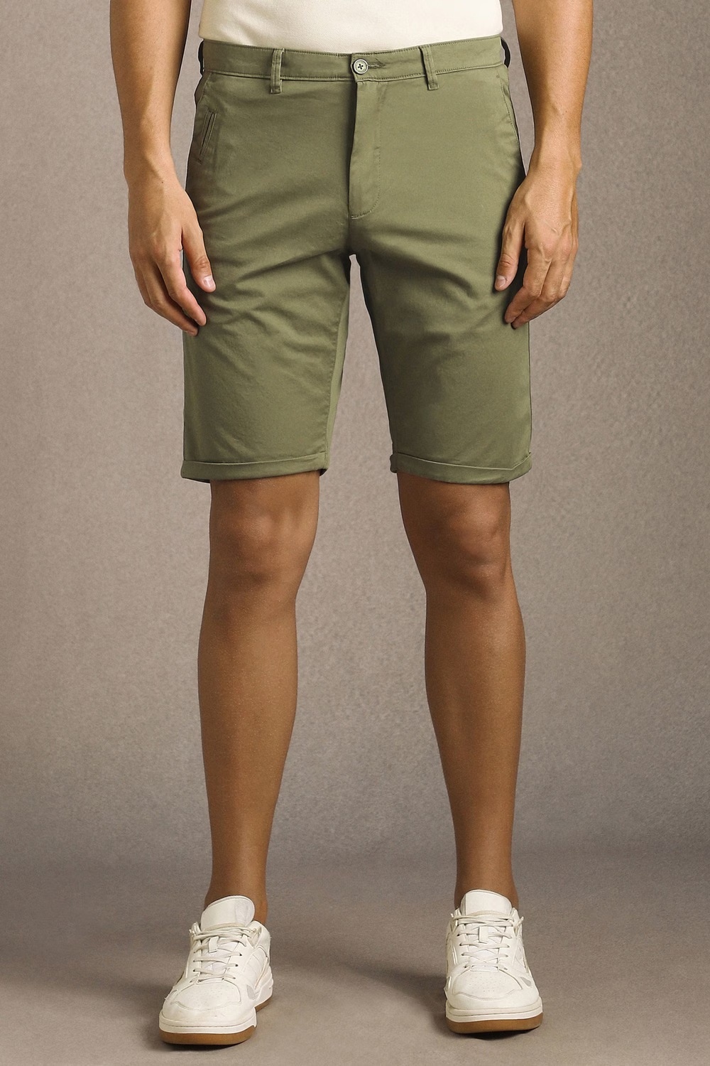 Men Olive Solid Shorts-Olive 1 58771-men-olive-solid-shorts-olive-1.jpg