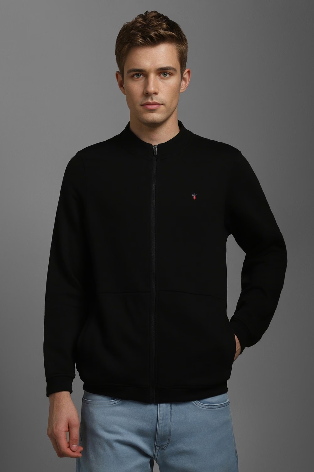 Men Casual Black Solid Sweatshirt-Black 1 59204-men-casual-black-solid-sweatshirt-black-1.jpg