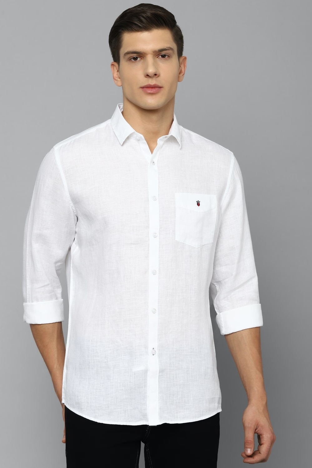 Men White Slim Fit Textured Full Sleeves Casual Shirt-White 1 59521-men-white-slim-fit-textured-full-sleeves-casual-shirt-white-1.jpg