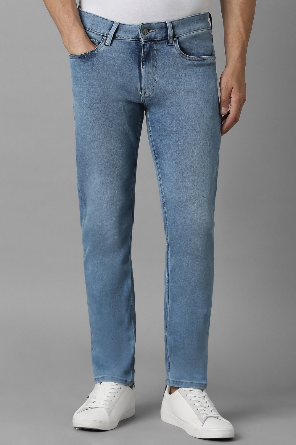 Men Blue Light Slim Tapered Fit Jeans-Blue 1 59569-men-blue-light-slim-tapered-fit-jeans-blue-1.jpg