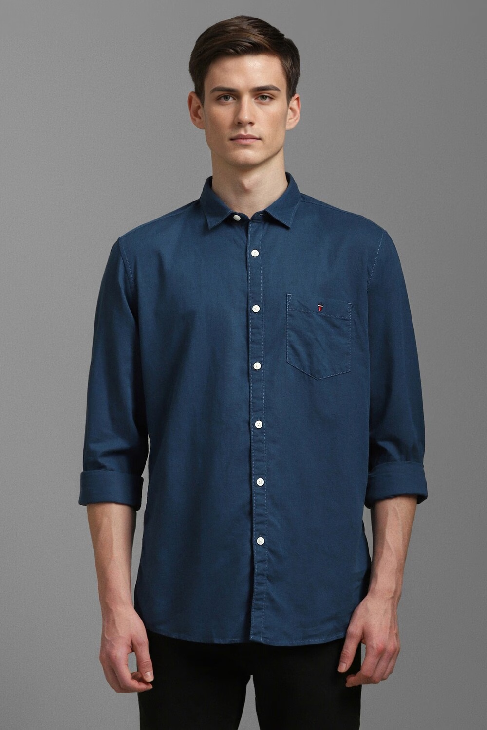 Men Navy Slim Fit Solid Full Sleeves Casual Shirt-Navy 1 5978-men-navy-slim-fit-solid-full-sleeves-casual-shirt-navy-1.jpg