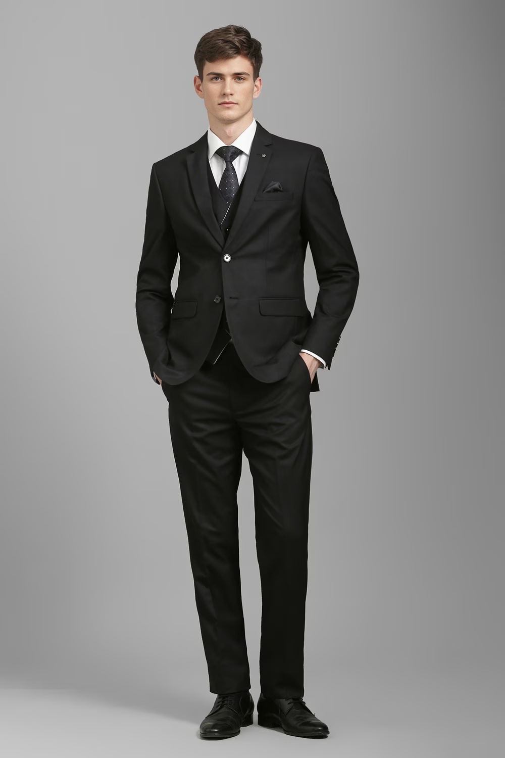 60073-men-black-slim-fit-check-formal-three-piece-suit-black-1.jpg
