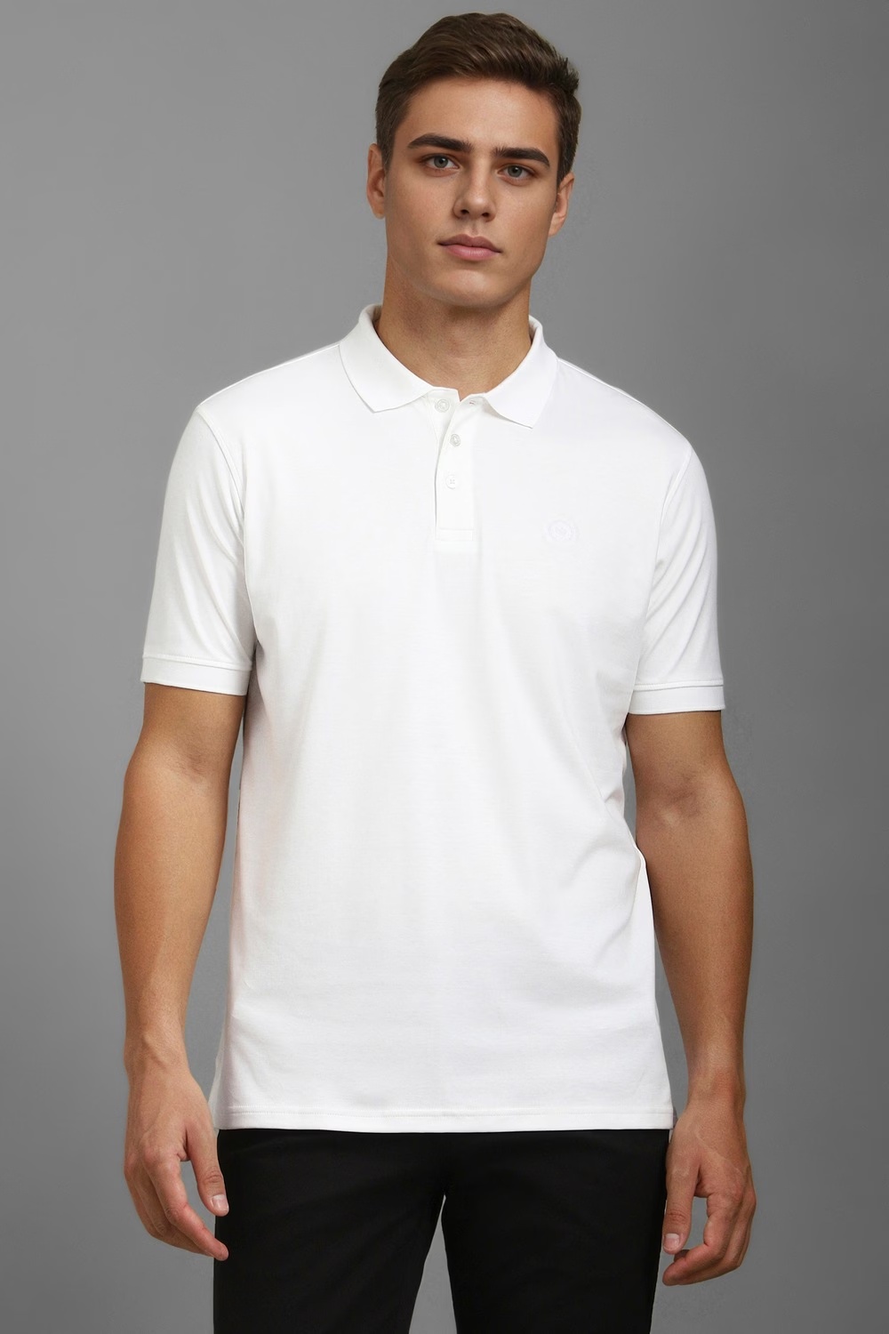 Men White Solid Polo Neck T-shirt-White 1 6020-men-white-solid-polo-neck-t-shirt-white-1.jpg