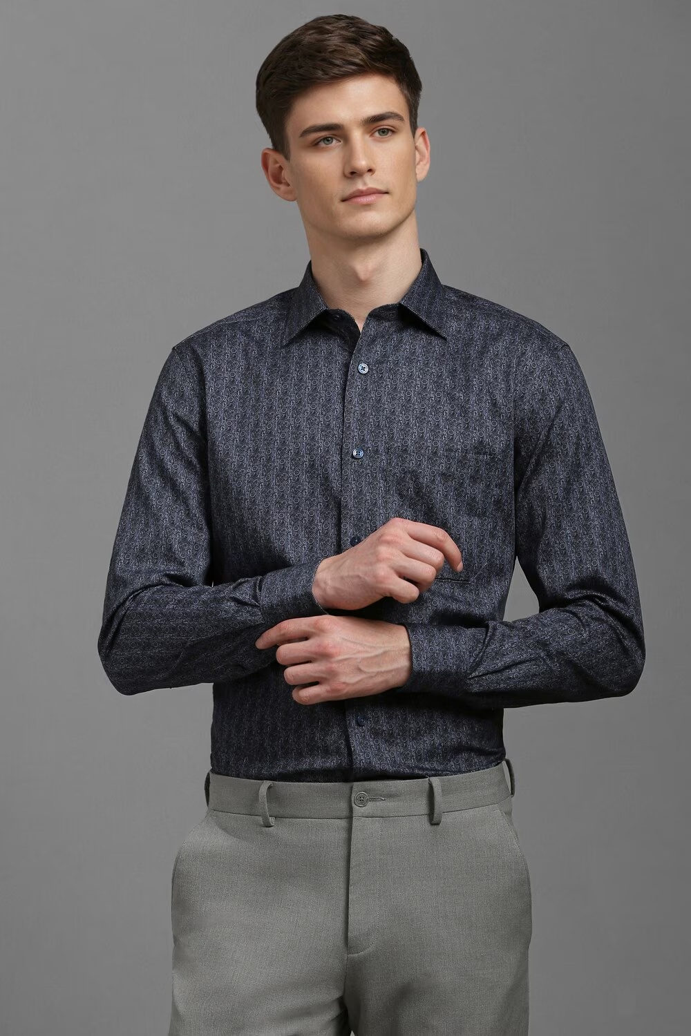 Men Navy Classic Fit Print Full Sleeves Formal Shirt-Navy 5 63306-men-navy-classic-fit-print-full-sleeves-formal-shirt-navy-1.jpg