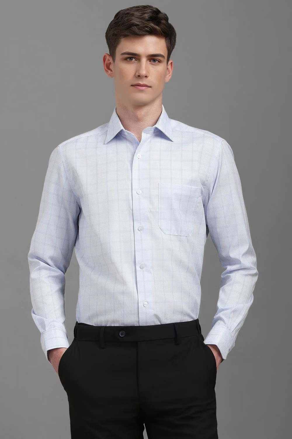 Men Light Blue Classic Fit Check Full Sleeves Formal Shirt-Light Blue 1 63637-men-light-blue-classic-fit-check-full-sleeves-formal-shirt-light-blue-1.jpg