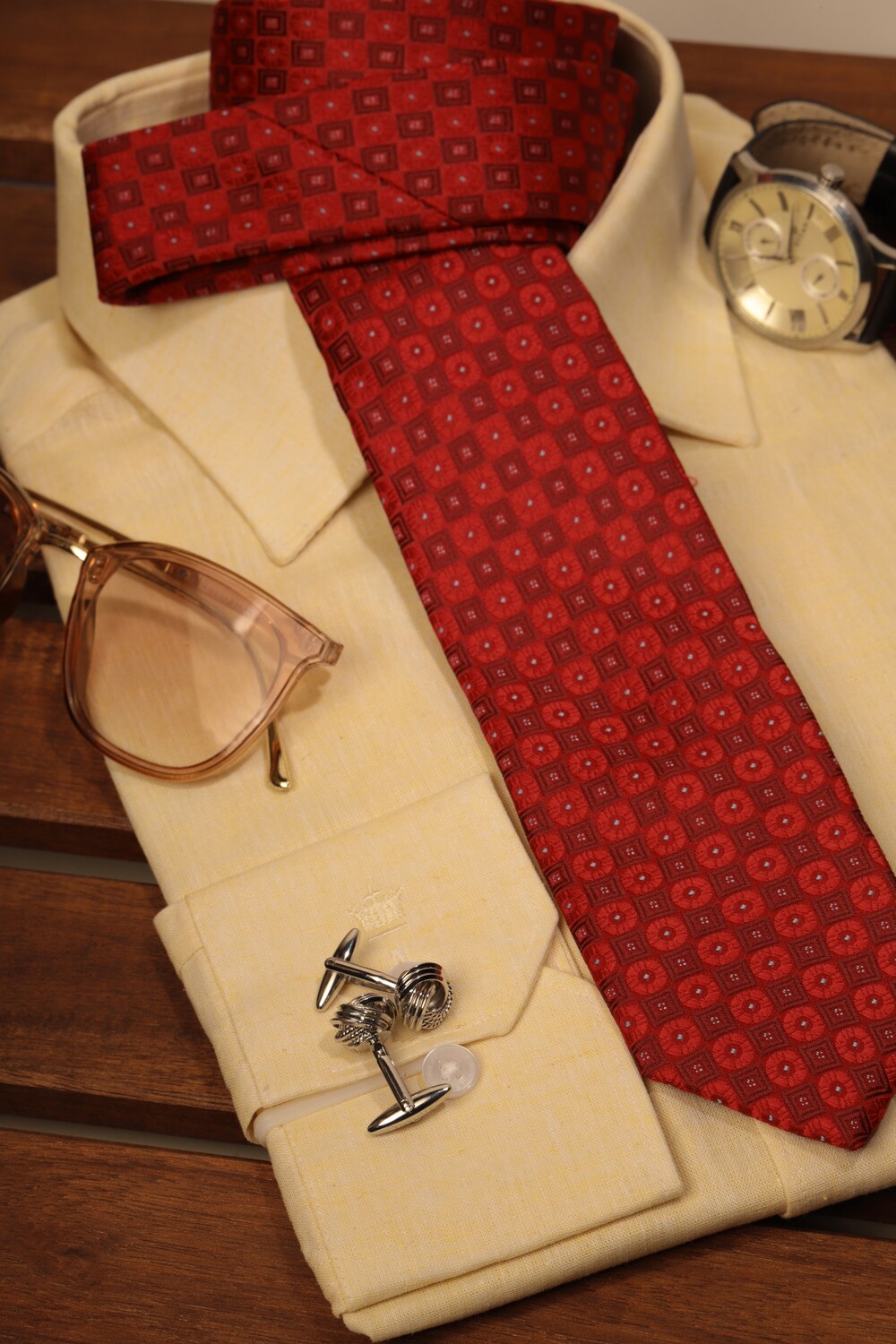 Men Red Embroidered Tie-Red 1 63806-men-red-embroidered-tie-red-1.jpg