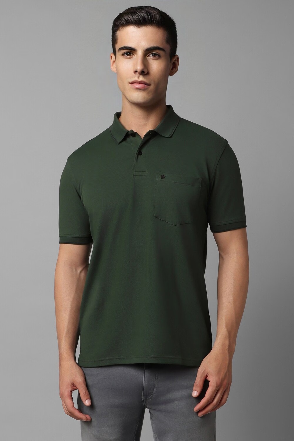 Men Olive Solid Polo Neck T-shirt-Olive 1 63998-men-olive-solid-polo-neck-t-shirt-olive-1.jpg