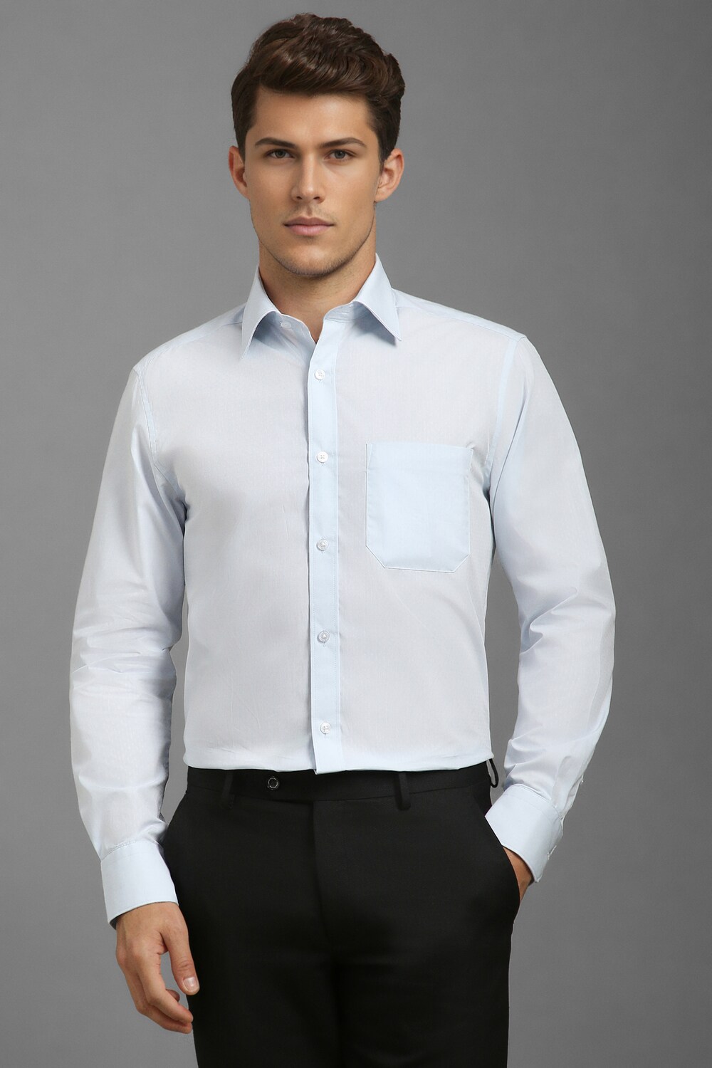 Men Blue Classic Fit Solid Full Sleeves Formal Shirt-Blue 1 64154-men-blue-classic-fit-solid-full-sleeves-formal-shirt-blue-1.jpg
