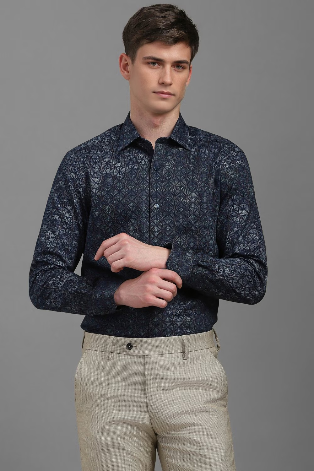 Men Navy Classic Fit Print Full Sleeves Formal Shirt-Navy 2 65677-men-navy-classic-fit-print-full-sleeves-formal-shirt-navy-1.jpg