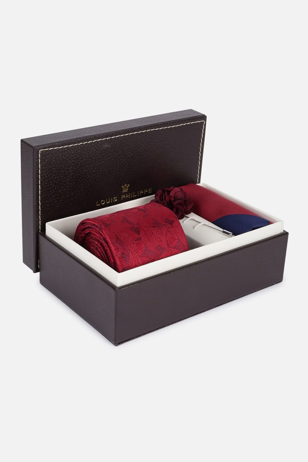 Men Red Embroidered Tie Pocket Square And Cufflink-Red 1 68201-men-red-embroidered-tie-pocket-square-and-cufflink-red-1.jpg