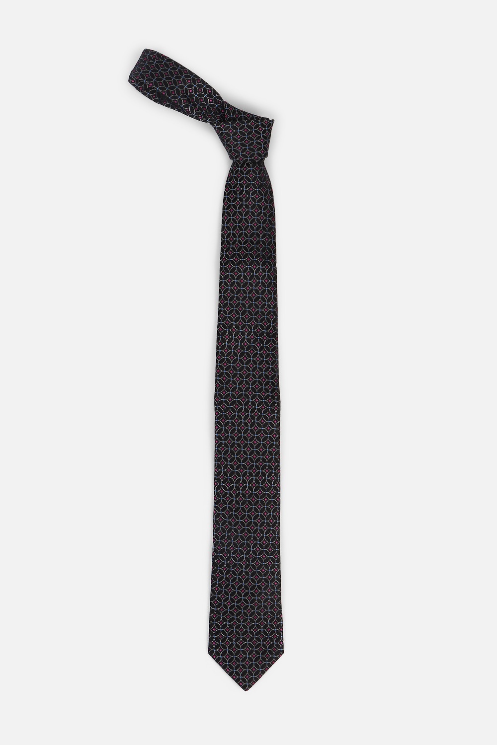 Men Black Embroidered Tie-Black 1 68361-men-black-embroidered-tie-black-1.jpg