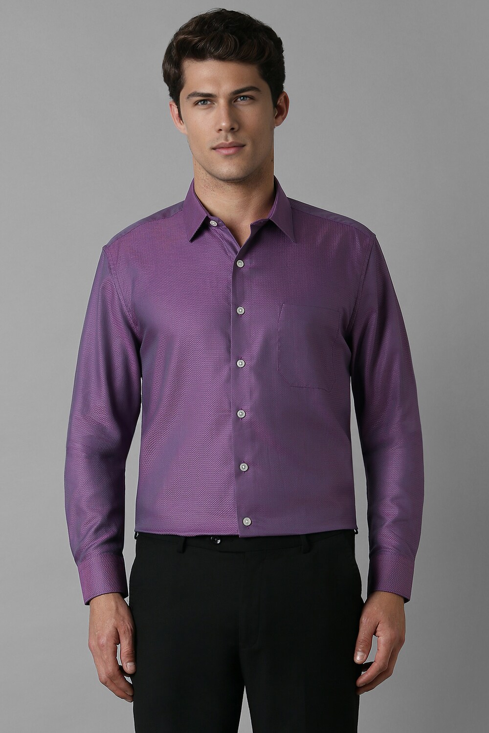 Men Purple Slim Fit Textured Full Sleeves Casual Shirt-Purple 1 68765-men-purple-slim-fit-textured-full-sleeves-casual-shirt-purple-1.jpg