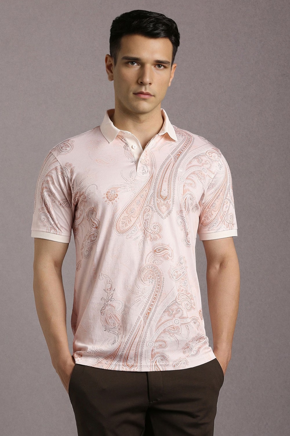 Men Cream Print Polo Neck T-shirt-Cream 1 68844-men-cream-print-polo-neck-t-shirt-cream-1.jpg