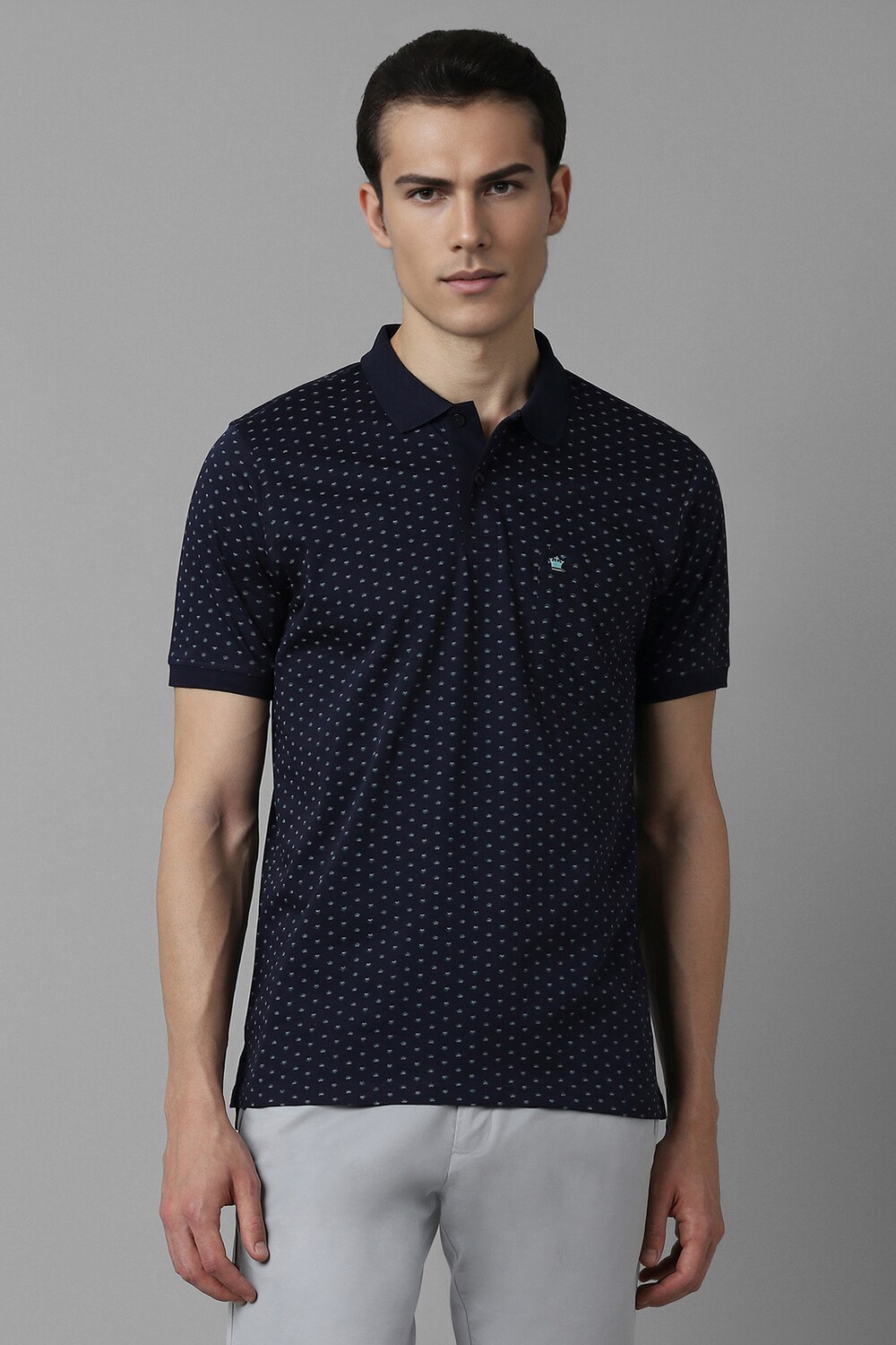 Men Navy Print Polo Neck T-shirt-Navy 4 69428-men-navy-print-polo-neck-t-shirt-navy-1.jpg