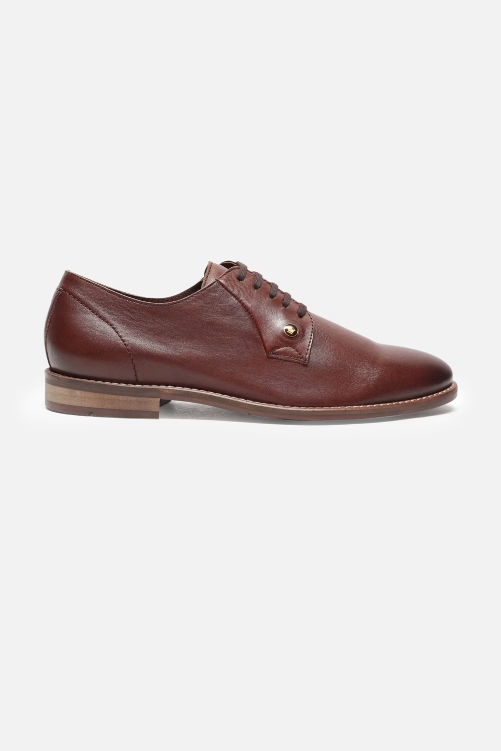 Men Classic Plain Toe Derby Leather Brown Lace Up Shoes-Brown 1 70893-men-classic-plain-toe-derby-leather-brown-lace-up-shoes-brown-1.jpg