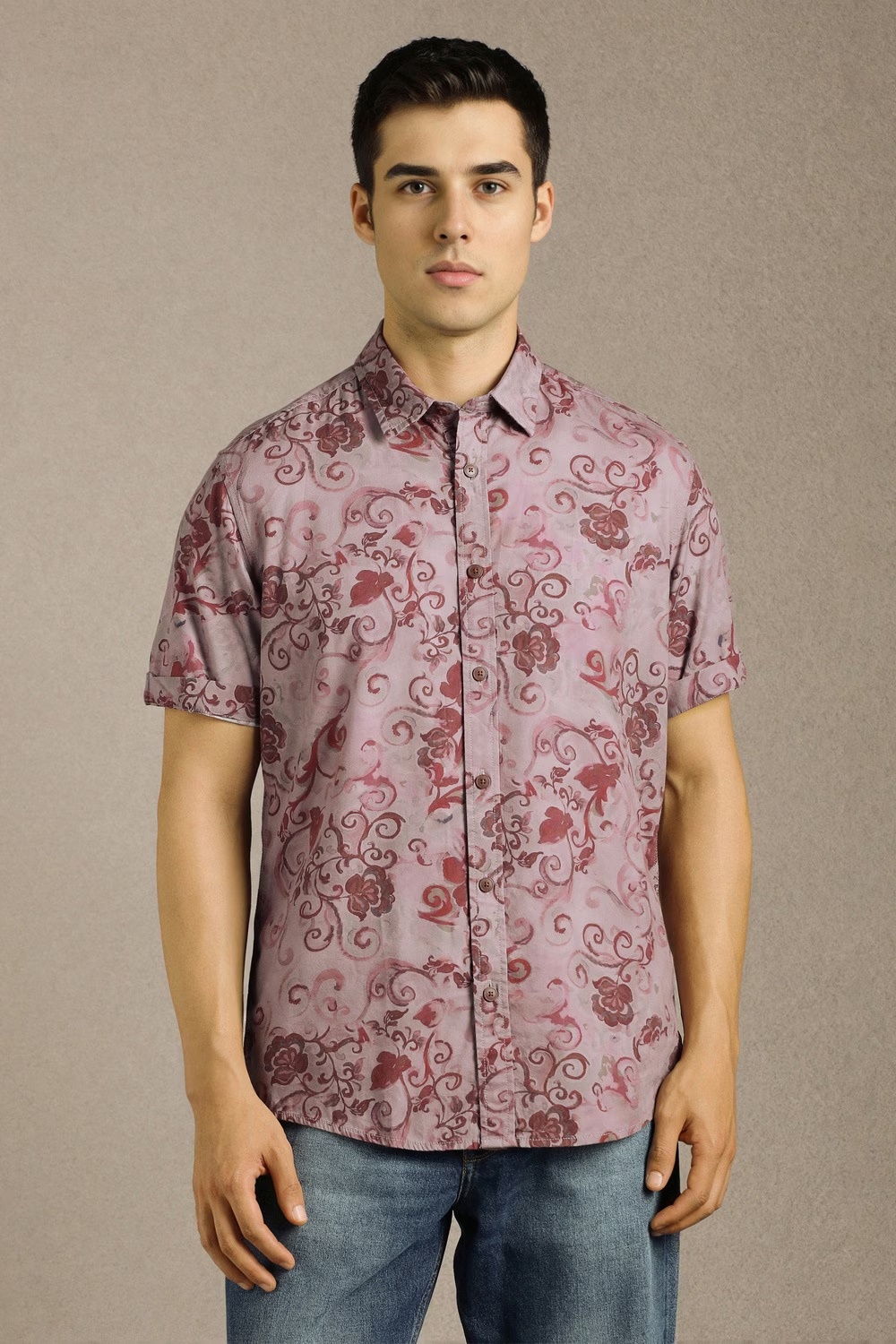 71001-men-purple-print-half-sleeves-casual-shirt-purple-1.jpg