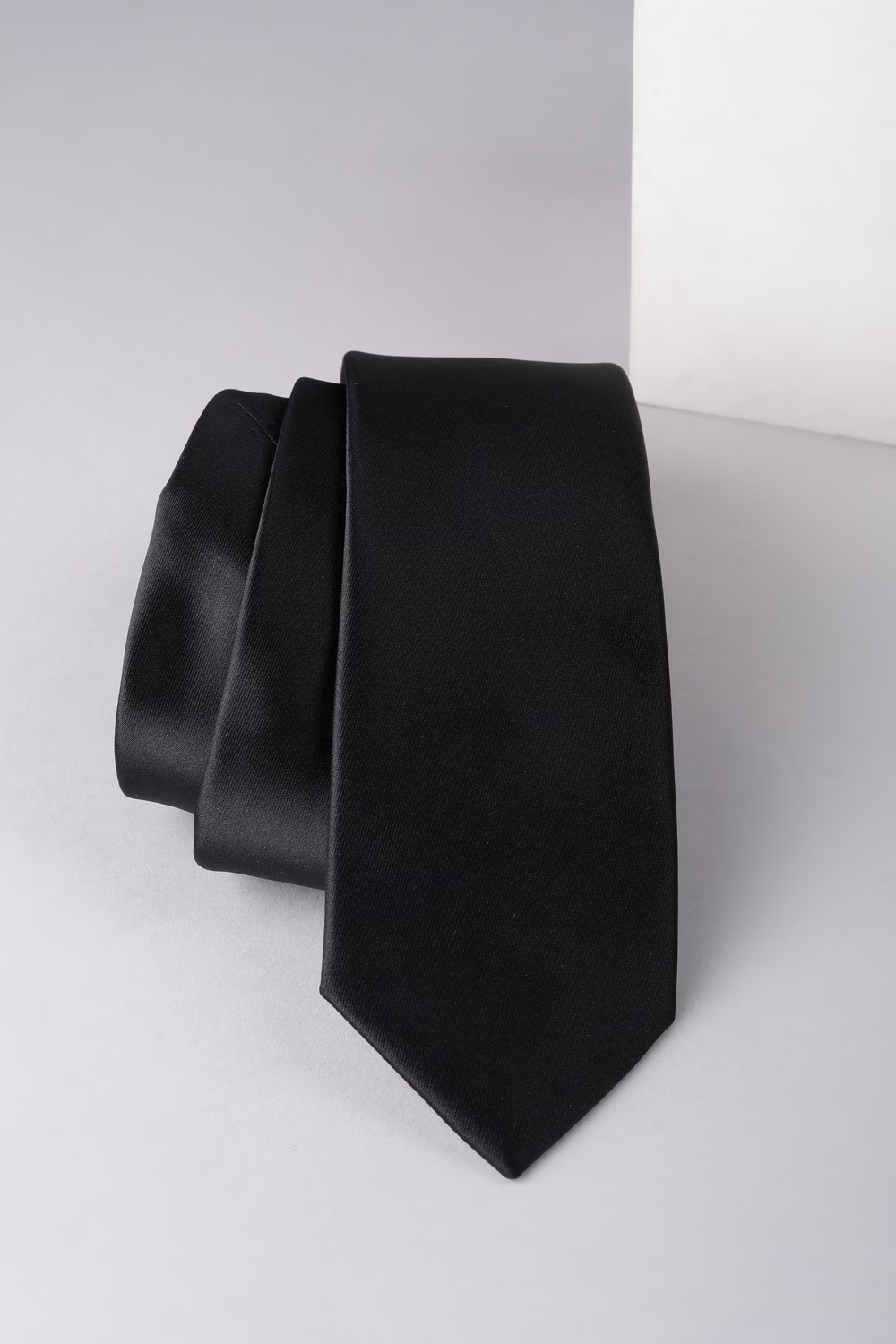 Men Black Solid Tie-Black 1 71582-men-black-solid-tie-black-1.jpg