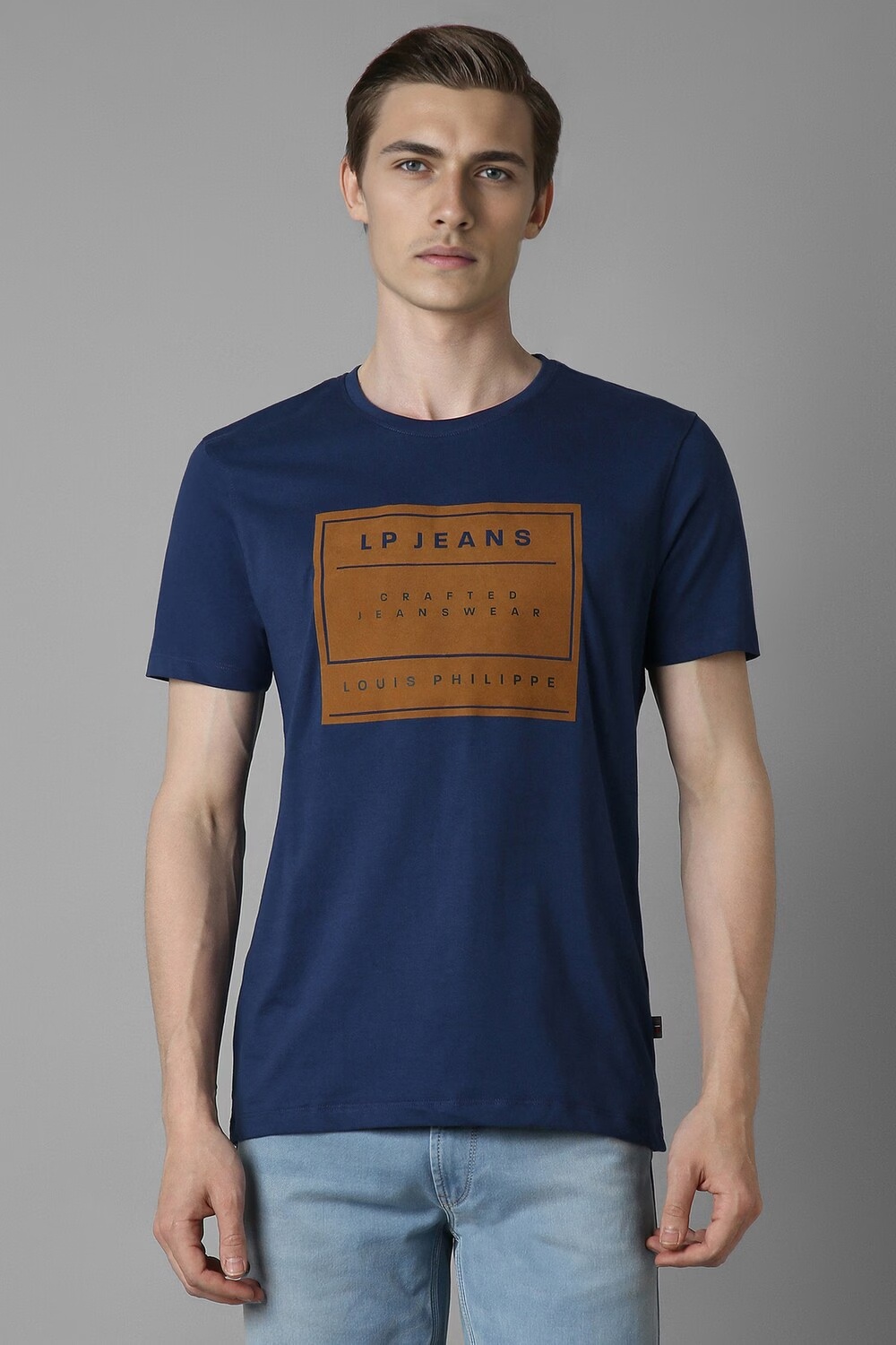 Men Navy Print Crew Neck T-shirt-Navy 1 71803-men-navy-print-crew-neck-t-shirt-navy-1.jpg