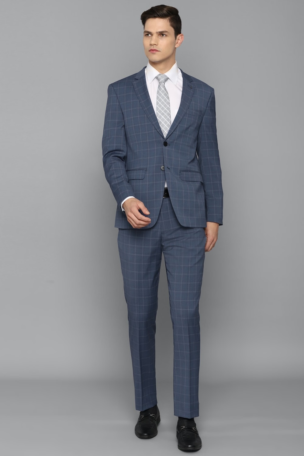 Men Blue Slim Fit Check Formal Two Piece Suit-Blue 1 72097-men-blue-slim-fit-check-formal-two-piece-suit-blue-1.jpg