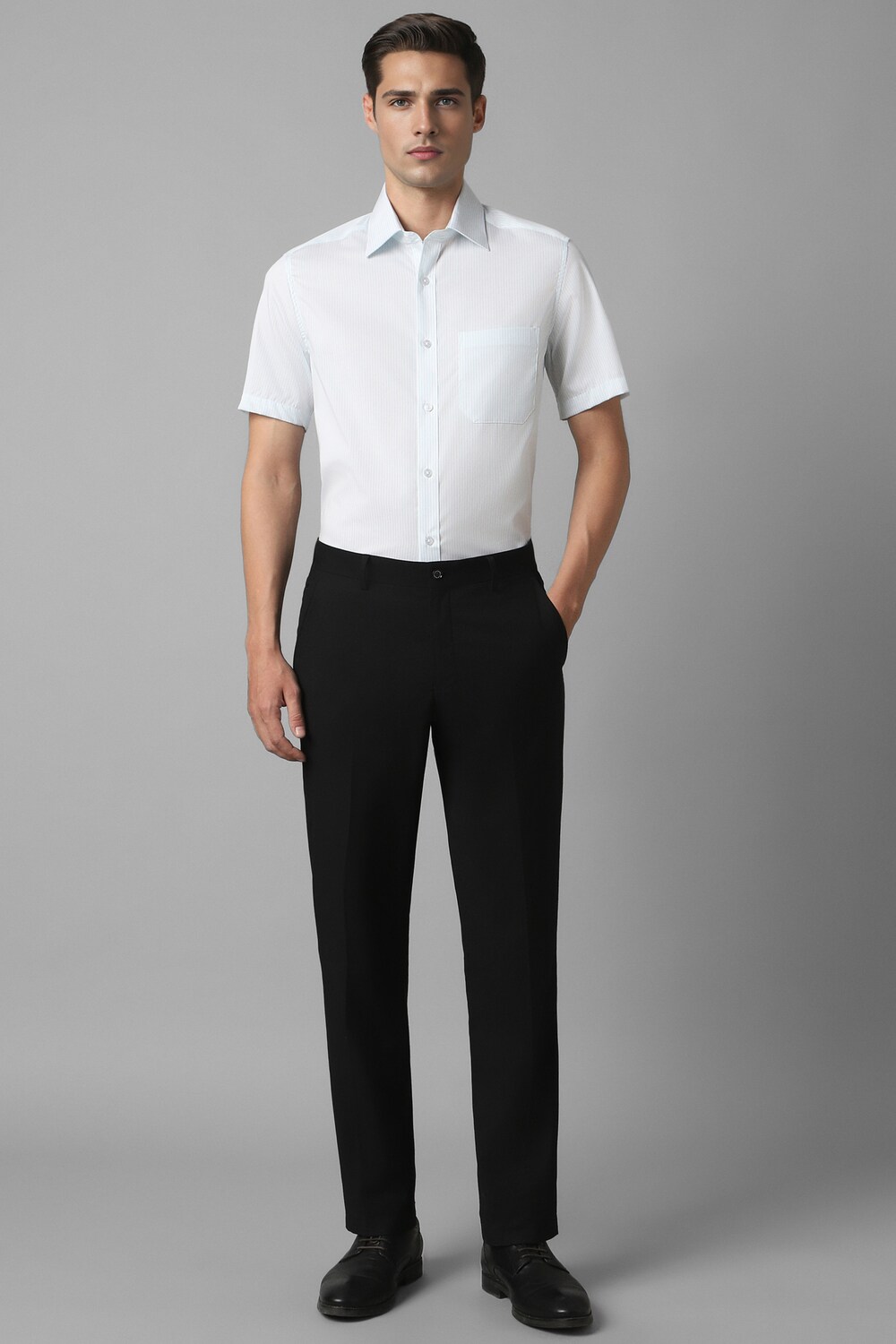 7214-men-blue-classic-fit-stripe-half-sleeves-formal-shirt-blue-1.jpg