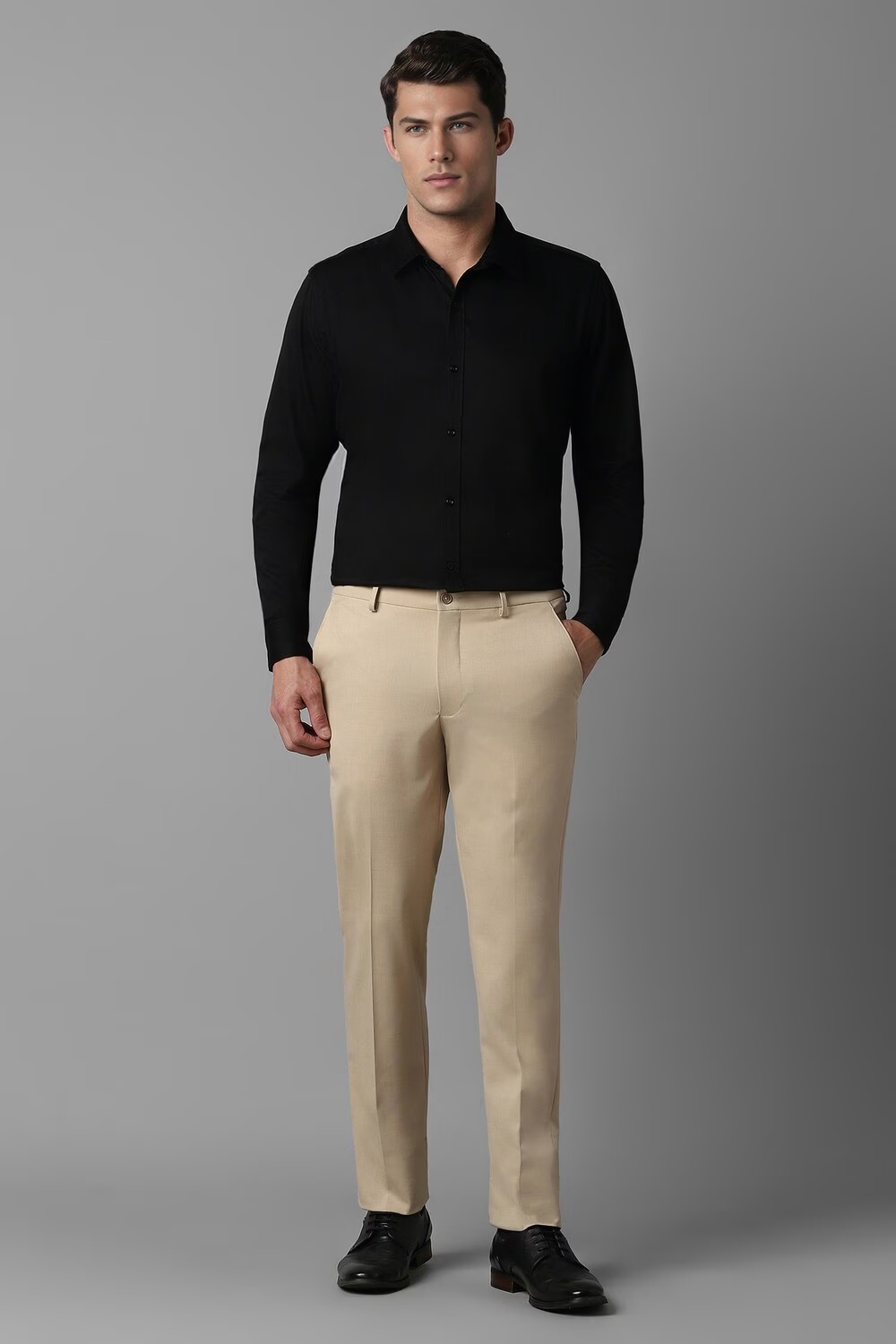 73091-men-beige-slim-fit-textured-flat-front-formal-trousers-beige-1.jpg
