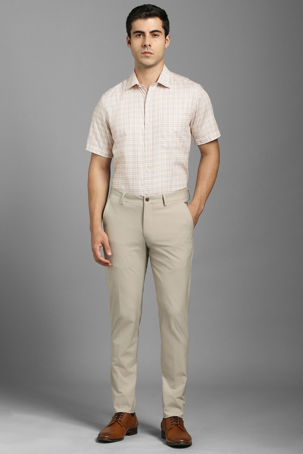 73837-men-beige-check-half-sleeves-formal-shirt-beige-1.jpg