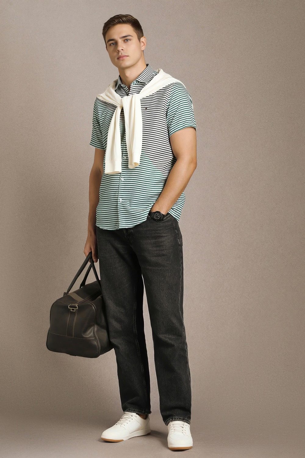 76048-men-multicolor-stripe-half-sleeves-casual-shirt-multicolor-1.webp