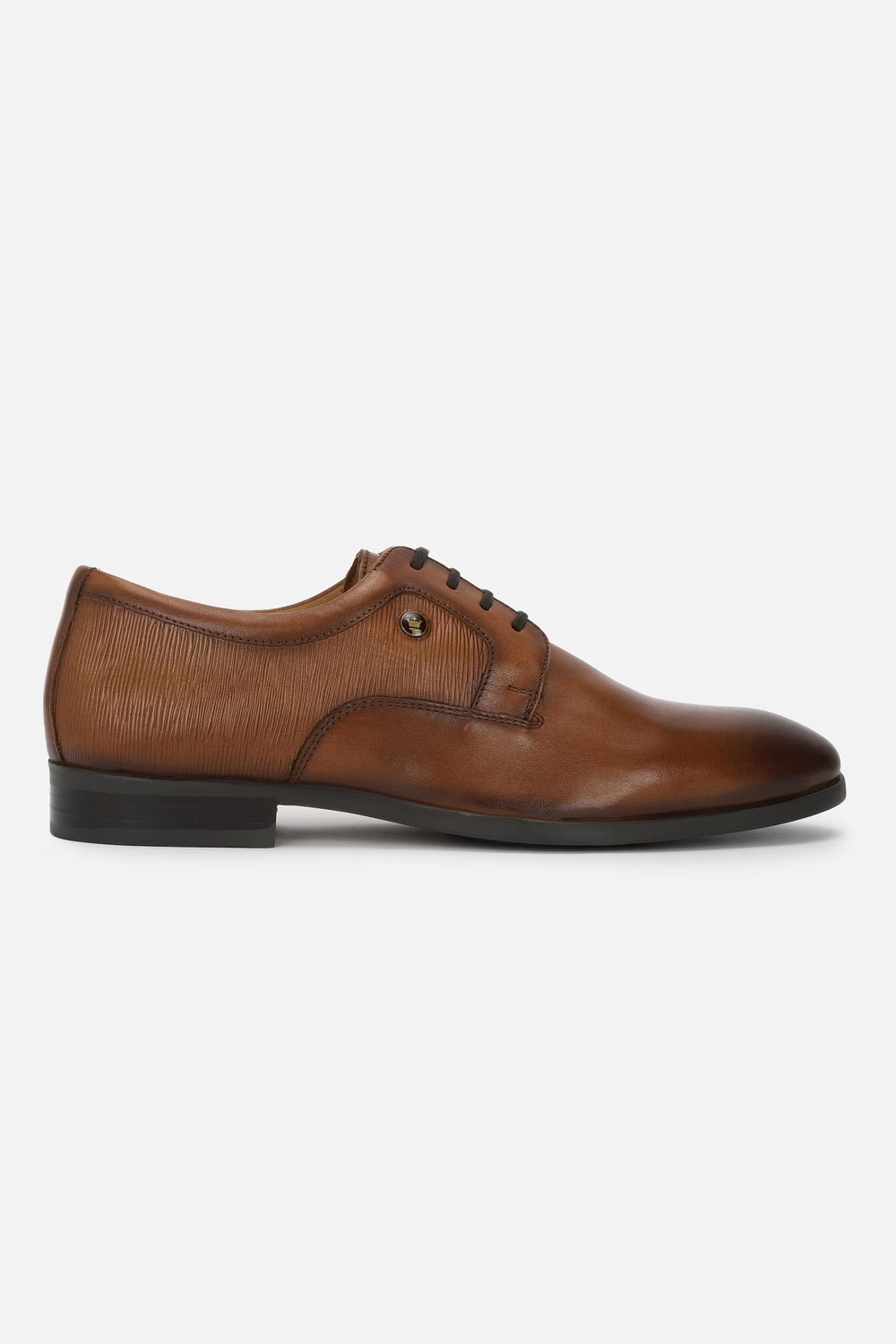 Men Classic Plain Toe Derby Leather Brown Lace Up Shoes-Brown 1 76200-men-classic-plain-toe-derby-leather-brown-lace-up-shoes-brown-1.jpg